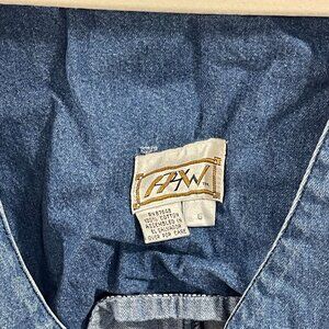 Authentic Elastic Jean Jumpsuit – Made in El Salvador